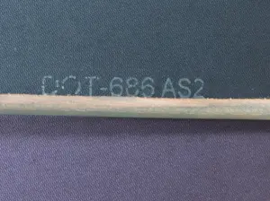 Vent Glass - Green Tint - LH - 66-67 BOP A-Body Sedan (Post) - Image 3 of 3