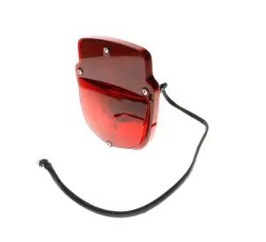 Tail Lamp Assembly - Black Housing - LH - 12-Volt - 55-66 F100 F250 Flareside Pickup - Image 2 of 3