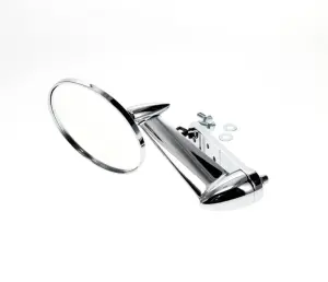 1966 Ford F100 Chrome Door Mirror - with Hardware - 53-66 Ford F100 F250