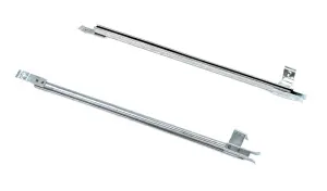 Door Glass Lower Front Channels w/ Brackets - Pair - 66-77 Bronco - Image 3 of 3