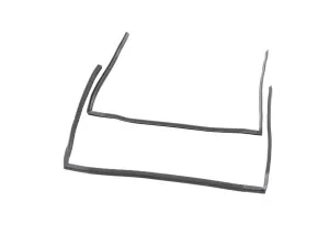 Door Frame Glass Run Channels - Pair - 66-77 Bronco Pickup Hardtop - Image 3 of 3