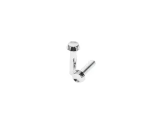 1965 Ford Falcon Door Lock Knobs - Chrome Pair - 65 Falcon Fairlane Ranchero Comet Cyclone; 65-66 Mustang; 66-67 Bronco