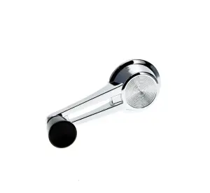 1962 Chevy Impala Chrome Window Crank Handle with Black Knob - 62-64 Chevy II Nova, 64 Malibu El Camino