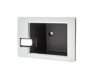 Front Door Handle Bezel - LH - Chrome - 81-89 Chevy GMC C/K Pickup Truck Blazer Jimmy Suburban - Image 1 of 3