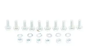 Front Bed Panel Hardware Kit - Zinc - 22 pcs - 54-87 GM Stepside Truck - Image 2 of 3