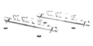 Hood Side Emblems - Pair - 3100 - 53-54 Chevy Pickup Truck Suburban - Image 3 of 3