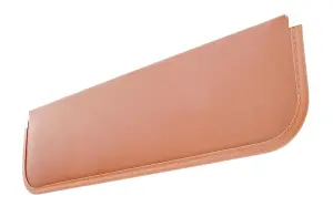 Sunvisor Pad without bracket - Brown - LH or RH - 48-52 F1 F2 Pickup Truck - Image 2 of 3
