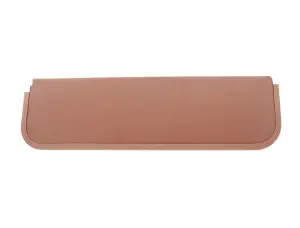 Sunvisor Pad without bracket - Brown - LH or RH - 48-52 F1 F2 Pickup Truck - Image 1 of 3
