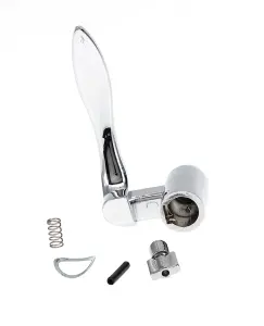 Vent Window Handle - Chrome - RH - 56-60 Ford F100 F250 F350 Pickup Truck - Image 3 of 3