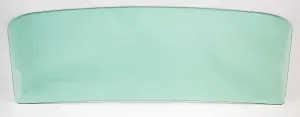 1967 Chevy Malibu Back Glass - Green Tint - 66-67 Chevelle Coupe also fits GM B.O.P. Coupe / Sedan (Post) 2DR