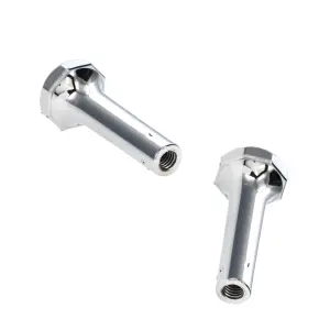 Door Lock Knobs - Chrome - Pair - 73-81 Ford Truck 78-81 Bronco - Image 2 of 5