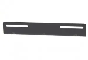 Front License Bracket - Black - 54-55 Chevy Pickup Truck Suburban - Image 5 of 6