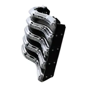 Grille Assembly - Chrome with Black Paintable Bars - 47-53 Chevy Pickup Truck Suburban - Image 2 of 4