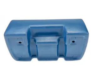 Arm Rest - Dark Blue - LH or RH - 67-71 Chevy GMC CK Truck - Image 3 of 3