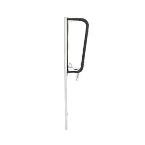 Vent Window Assembly - RH - Clear Glass - Chrome Frame - 60-63 Chevy GMC C/K Pickup Truck Suburban - Image 3 of 3