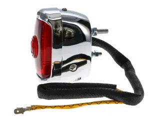 Tail Lamp Assembly - LH - Chrome - 40-53 Chevy GMC Pickup Truck - Image 2 of 4