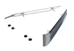 Outer Sail Panel Moldings - Stainless - Pair - 66-67 Dodge Plymouth B-Body (except Charger) - Image 3 of 3