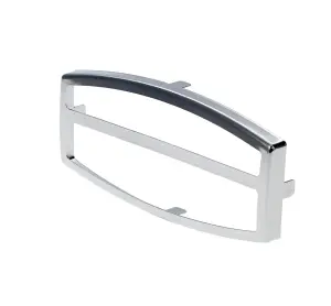 1974 Ford F150 Brake Pedal Pad Trim - Automatic - Polished - 73-79 Ford Truck, 76-79 Bronco
