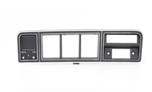 Dash Bezel - Black - w/o AC - 73-79 Ford F100 F150 F250 F350 Truck, 78-79 Bronco - Image 1 of 3