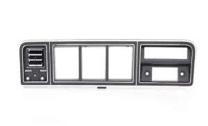 Dash Bezel - Black - with AC - 73-79 Ford F100 F150 F250 F350 Truck 78-79 Bronco - Image 1 of 6