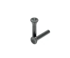 1983 Chevy Chevelle Door Lock Knob - Taper Top - Black - 67-91 Chevy GMC C/K Truck Blazer Jimmy Suburban