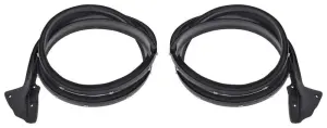 Door Weatherstrips - Pair - 67-72 Dodge Plymouth A-Body Hardtop, Fastback or Convertible - Image 1 of 2