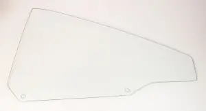 Quarter Glass - Clear - LH - 68-70 Dodge Plymouth B-Body 2-Door Hardtop - Image 1 of 3