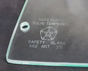 Quarter Glass - Clear - RH - 68-70 Plymouth B-Body 2-Door Sedan (Post) - Image 3 of 3