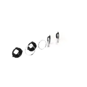 Headlamp Mounting and Retaining Ring Set - 8 pcs - 67-69 Firebird 70 Chevelle El Camino and more - Image 7 of 7
