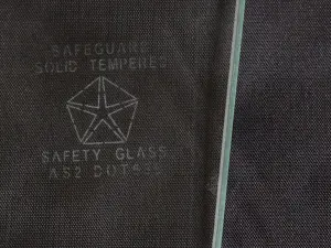 Quarter Glass - Clear - LH - 70-71 E-Body Convertible - Image 3 of 3