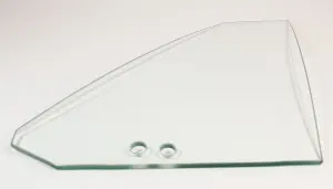 Quarter Glass - Clear - LH - 70-71 E-Body Convertible - Image 2 of 3
