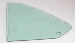 Quarter Glass - Green Tint - LH - 70-74 Barracuda Hardtop - Image 2 of 2