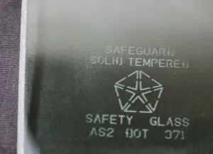 Quarter Glass - Green Tint - RH - 70-74 Barracuda Hardtop - Image 3 of 3