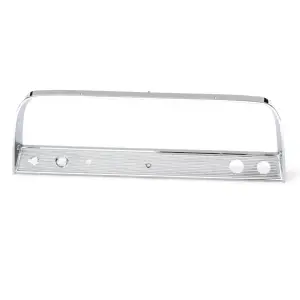1966 Chevy Suburban Dash Instrument Bezel - Chrome - 64-66 Chevy C/K Pickup Truck Suburban