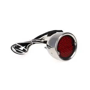 Tail Lamp Assembly - Red Lens with 29 LED - Stainless Housing - LH or RH - 54-55 Chevy GMC Pickup Truck - Image 4 of 4