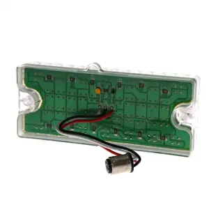 Park Lamp Lens - Clear - 36 Amber LED - RH - 69-70 Chevy CK Truck Blazer Suburban - Image 3 of 4