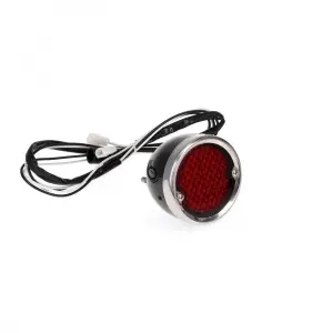 Tail Light Assembly - Red Lens - 29 Red Sequential LED -  Black Housing - 54-59 Chevy GMC Stepside Truck - Image 4 of 4
