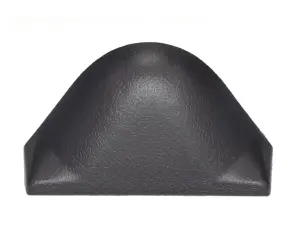 Seat Belt Cover - 3in Black w bushing - 76-89 Chevy GMC CK Truck Blazer Jimmy Suburban - Image 1 of 3
