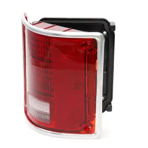 Tail Light Assembly - Red Lens - 56 Red Sequential LED - Chrome Trim - RH - 73-91 Chevy GMC Squarebody Fleetside Truck Blazer Jimmy Suburban - Image 2 of 4