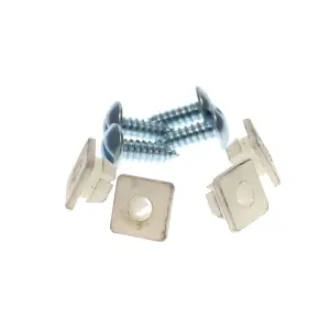 License Plate Hardware Kit - 8pcs - 67-88 All GM Cars and Trucks - Image 3 of 3