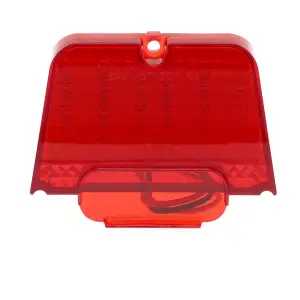 Tail Light Lens - Red - 26 Red LED - 62-64 Chevy II Nova - Image 1 of 4