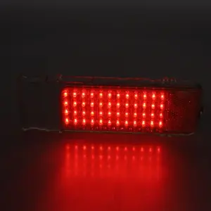 Tail Light Lens - Clear - 48 Red LED - 68 Camaro Standard - Image 2 of 4