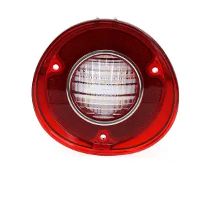 1972 Chevy Malibu Back-Up Lamp - 34 White LED - Stainless Bezel - LH - 72 Chevelle