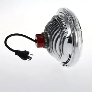 RetroBright LED Forward Facing Headlight Kit - Classic White 3000K 7 Round - LOW-HIGH BEAM - Image 2 of 5