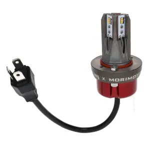 RetroBright LED Forward Facing Light Bulb - Replacement Bulb - Classic White 3000K 7 or 5x7 - Standard H4 Wiring - High and Low Beam - 3 Pin - Image 1 of 4