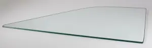 Quarter Glass - Clear - LH or RH - 62-65 Chevy II Nova 2 Door Sedan Post - Image 2 of 3