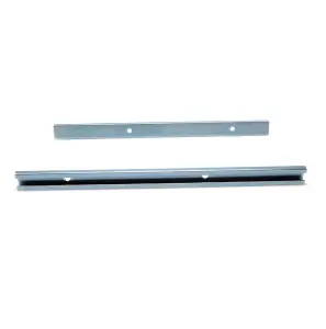 Door Glass Upper Rail Tracks - Pair - 55-59 Chevy GMC Pickup Truck Suburban - Image 2 of 3