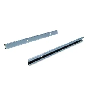 1958 GMC Suburban Door Glass Upper Rail Tracks - Pair - 55-59 Chevy GMC Pickup Truck Suburban