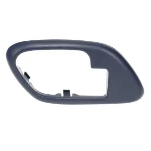 2000 Chevy C3500 Front Door Handle Bezel -  without Power Door Lock Hole - LH - Blue - 95-00 Chevy GMC C/K OBS Pickup Truck SUV