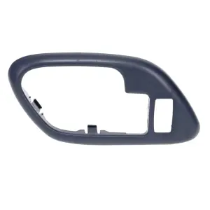 2000 Chevy C3500 Front Door Handle Bezel - with Power Door Lock Hole - LH - Blue - 95-00 Chevy GMC C/K OBS Pickup Truck SUV